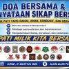 Pati Milik Kita Bersama, Seruan Damai Untuk Semua Masyarakat.