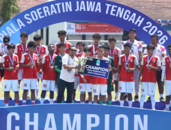 Safin Pati FC U-15 Akhiri Penantian, Bungkam Fortuna Sukoharjo 2-0 dan Juara Piala Soeratin Jateng 2026.