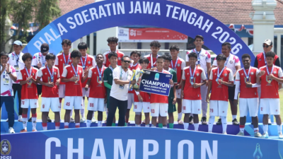 Safin Pati FC U-15 Akhiri Penantian, Bungkam Fortuna Sukoharjo 2-0 dan Juara Piala Soeratin Jateng 2026.