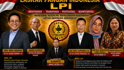 LPI Pasang Barisan Pengawal Pangan, Janjikan Pengawasan Pemerintahan dan Kebijakan Publik.