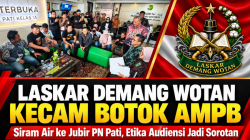 Laskar Demang Wotan Kecam Botok AMPB Siram Jubir PN Pati, Desak Etika Hukum Dijaga.